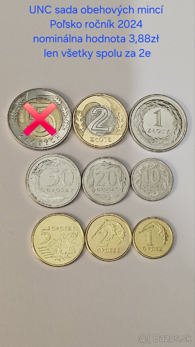 Sada poľských mincí - 3