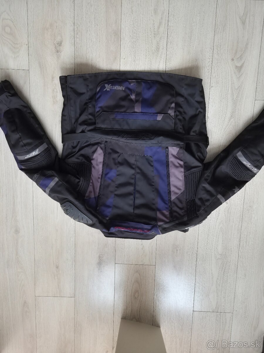 Bunda na motocykel RST Pro Series Adventure-X CE čierno-sivo - 3