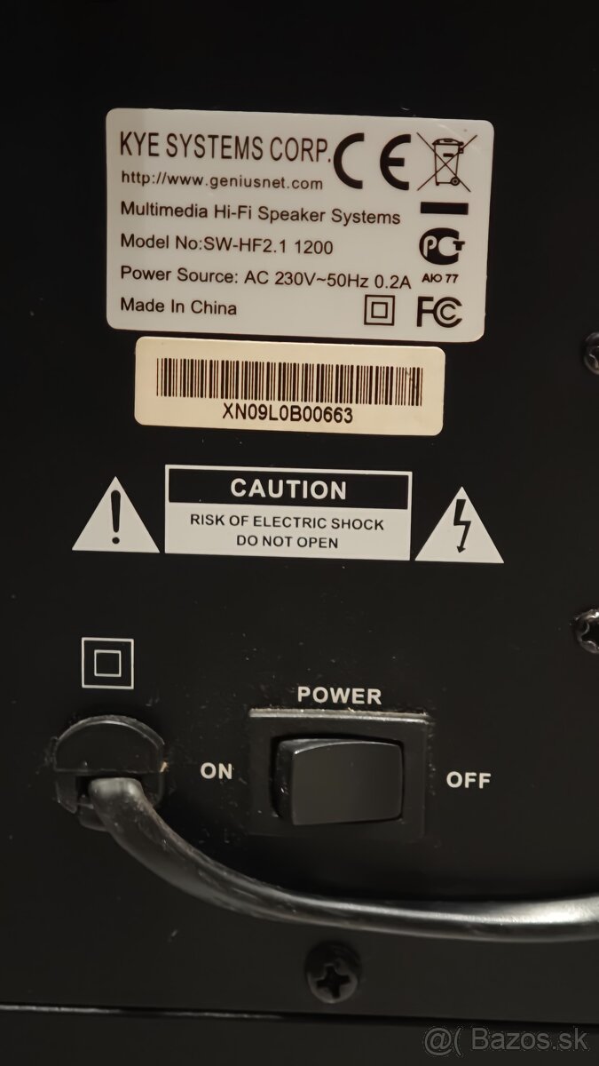 Predám repro GENIUS - 3