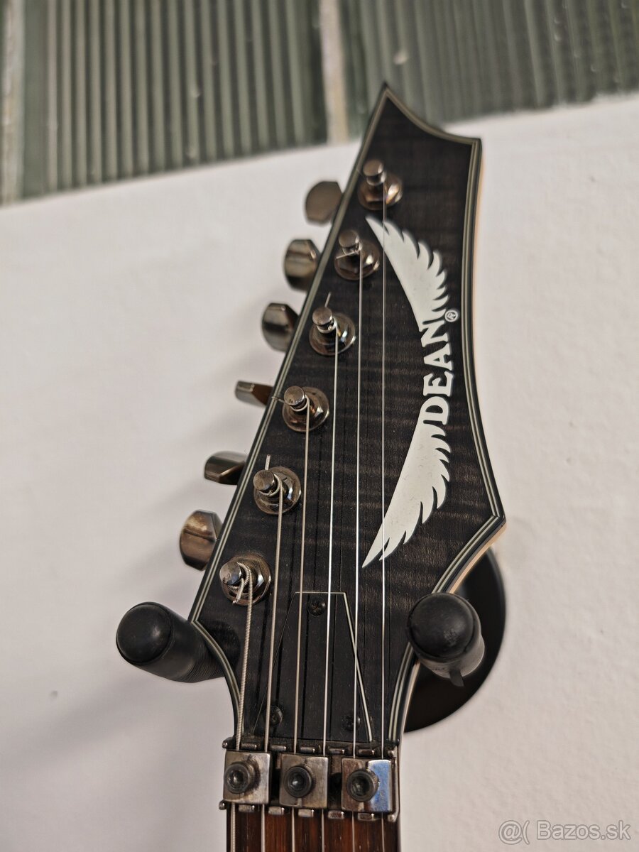 Dean Custom 350FR Transparent Black - 3