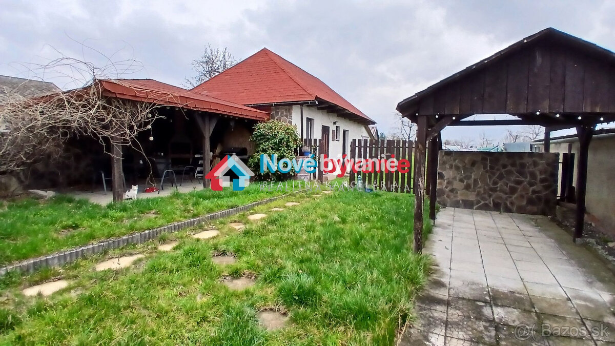 ZNÍŽENÁ CENA. Na predaj rodinná vila, Sečovská Polianka (N01 - 3