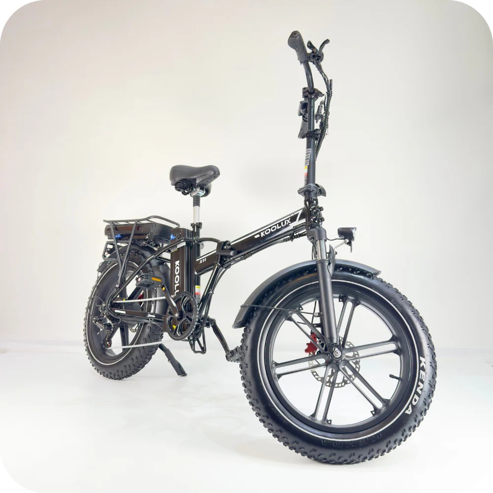 Skladací ektricky bicykel Fatbike 0 Km 24 Ah Bateria Moped - 3