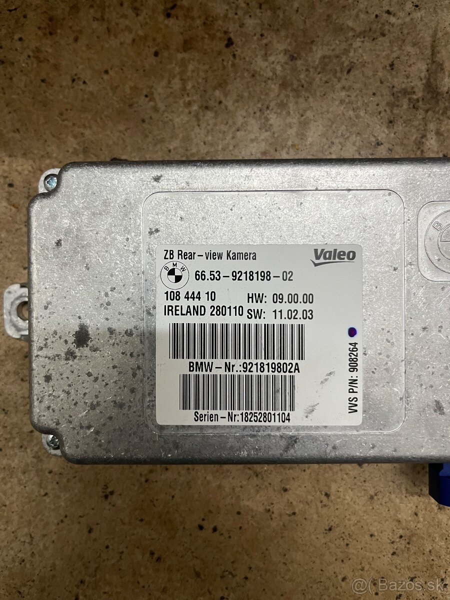 Moduly kamier BMW rada F - 3