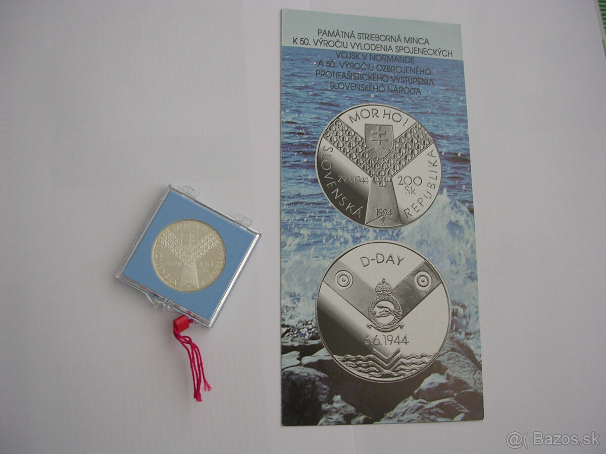 200 Sk 1994 Deň-D 50.výročie vylodenia v Normandii PROOF - 3