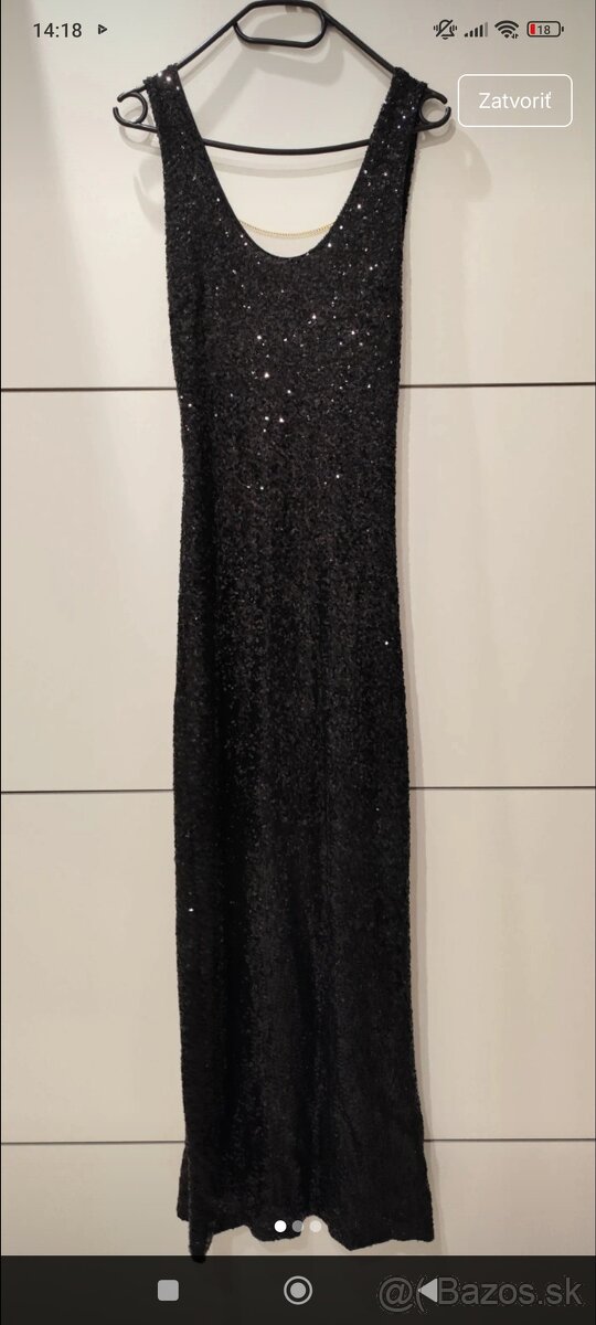 Krásne čierne šaty - 3