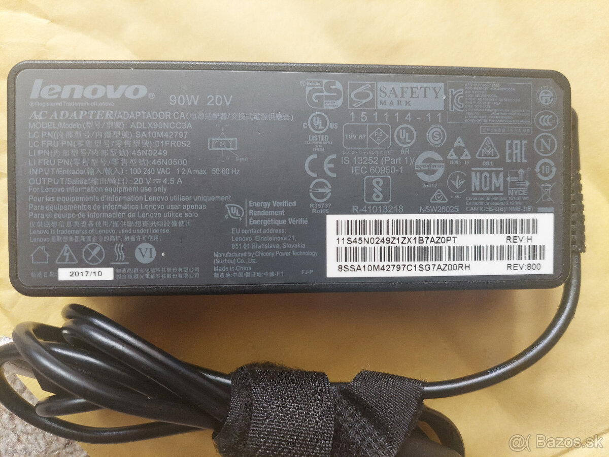 90W nabíjačka adaptér Lenovo ADLX90NCC3A - 3