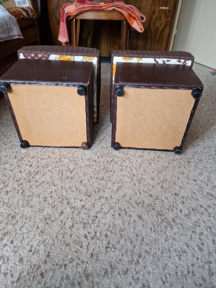 2x retro taburetka - 3