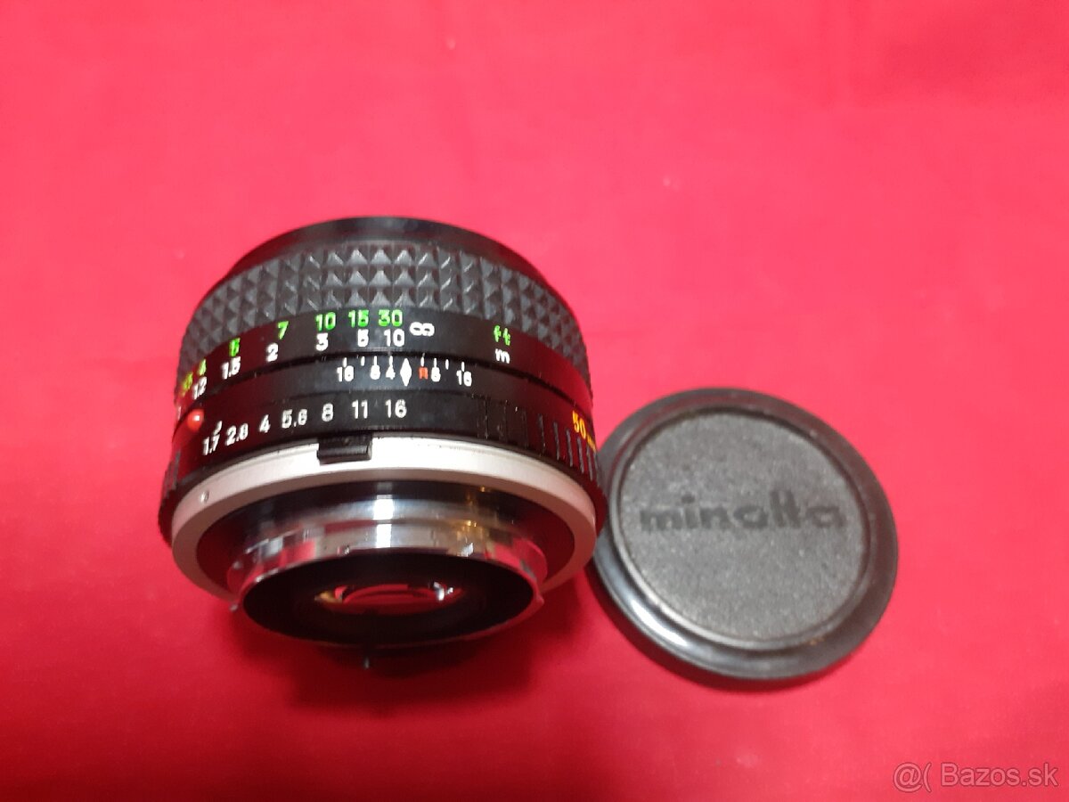 Minolta MC Rokkor - PF 50mm 1:1.7 - 3