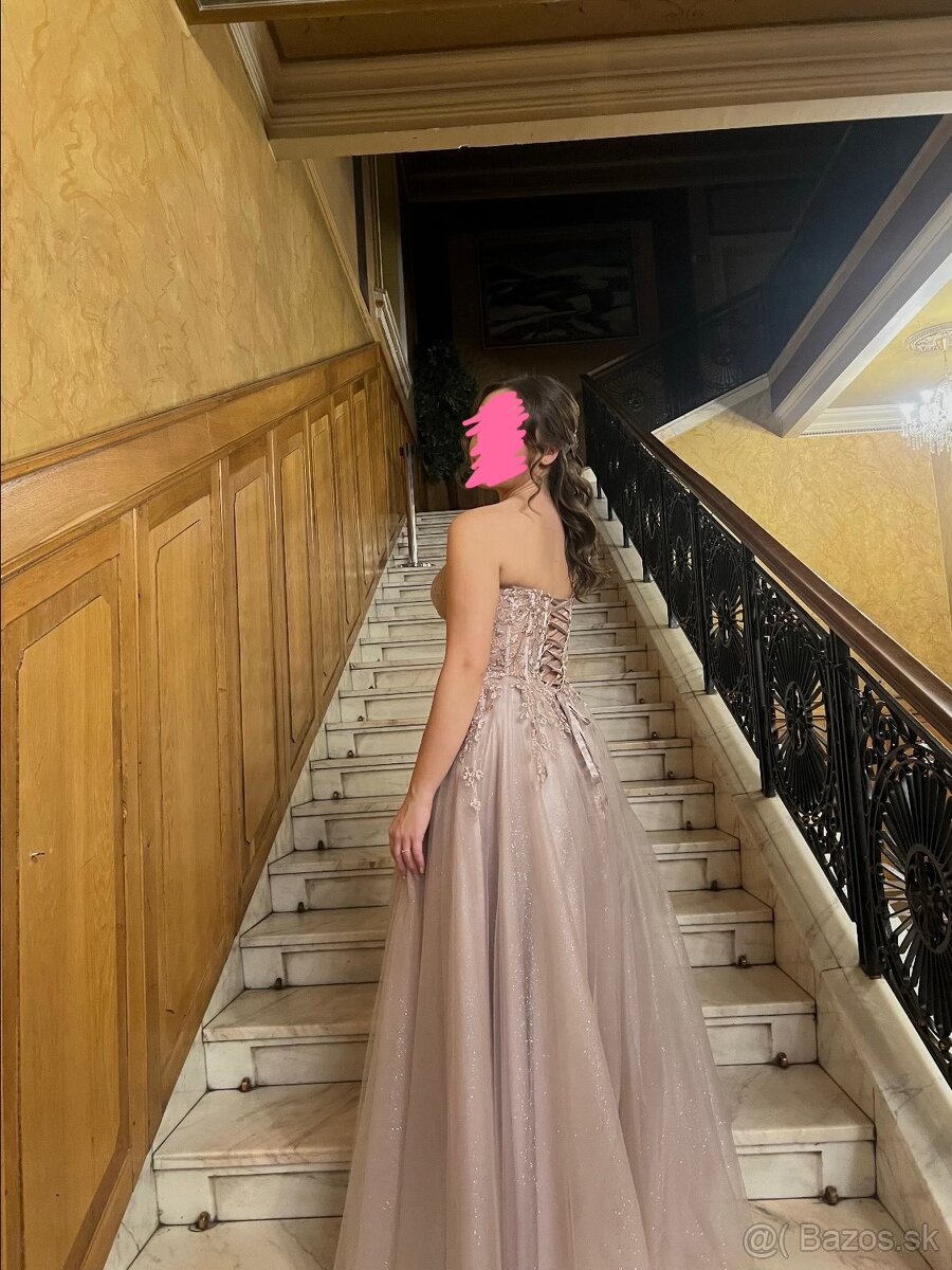 Spolocenske saty 1x pouzite - 3