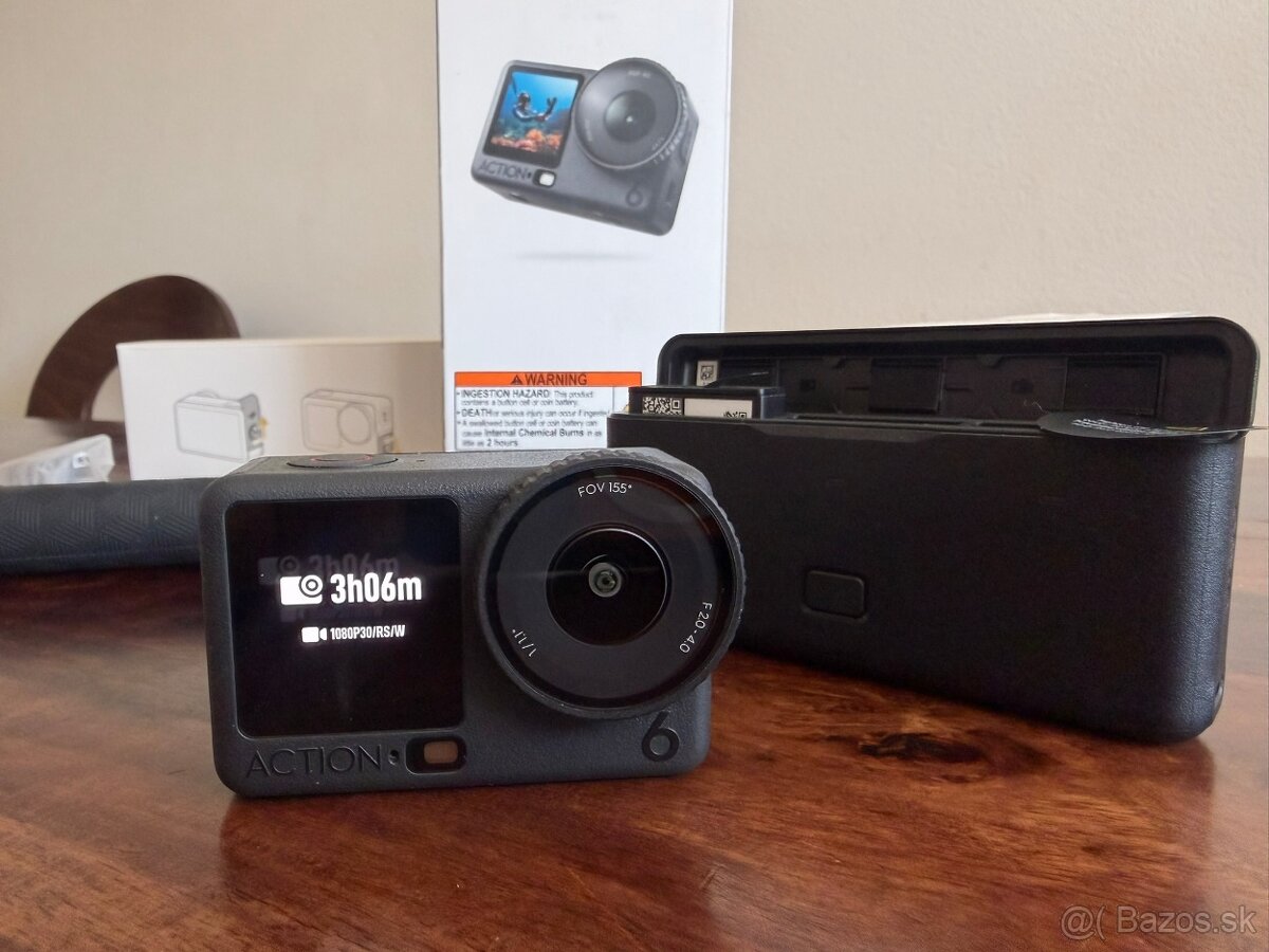 DJI Osmo Action 6 Enhanced Combo - nová akčná kamera - 3