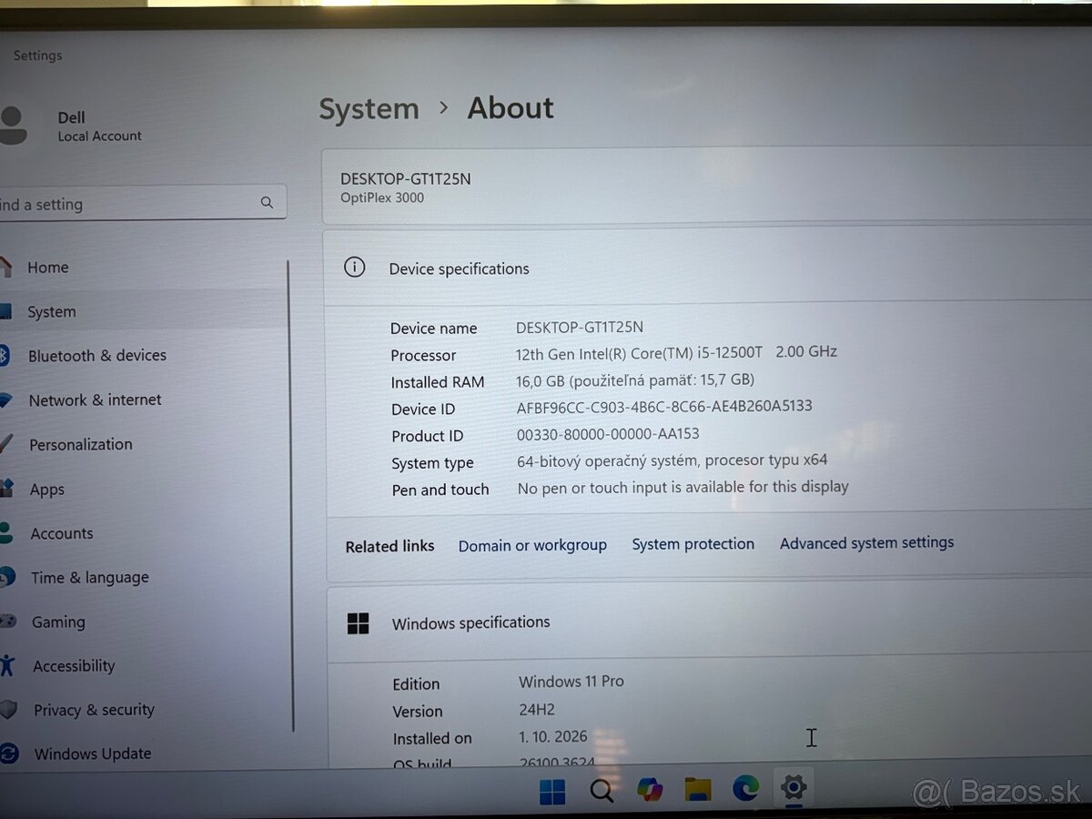 Dell optiplex 3000 - 3
