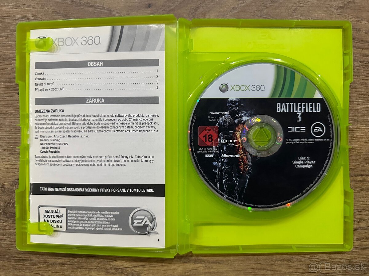 Hra XBOX 360 - Battlefield 3 CZ - 3