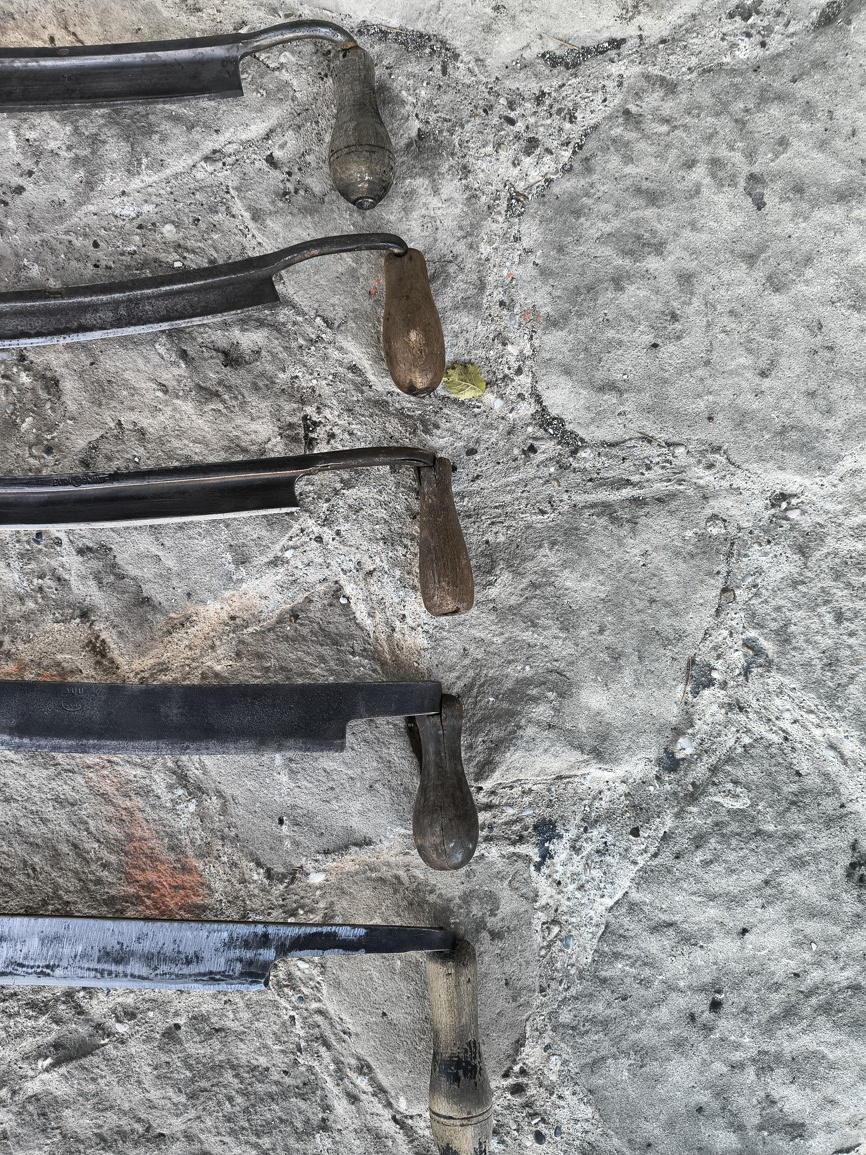 Obojručný nôž,sekera,nebožiec,hoblík,dláto sekery ll65 - 3