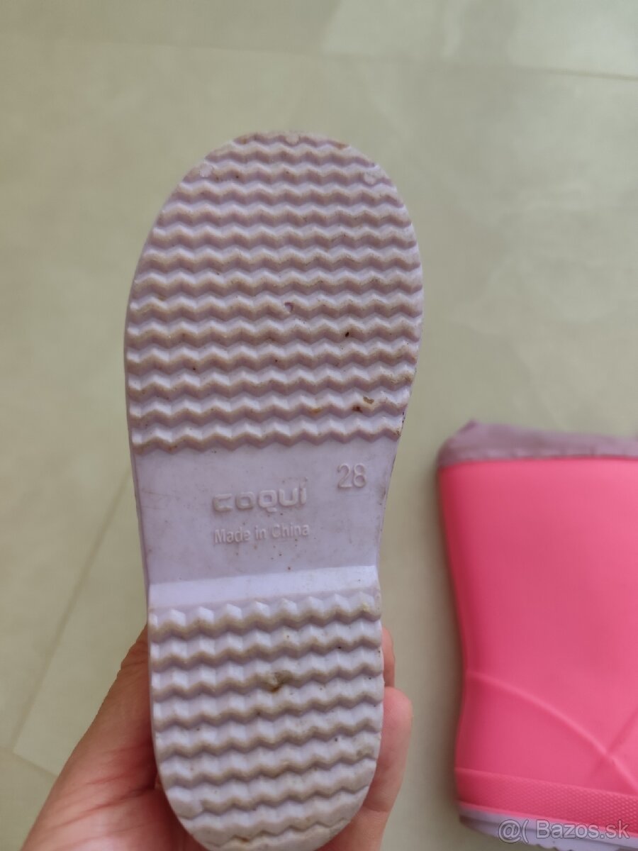 Detské gumáky Conqui veľkosť 28 - 3