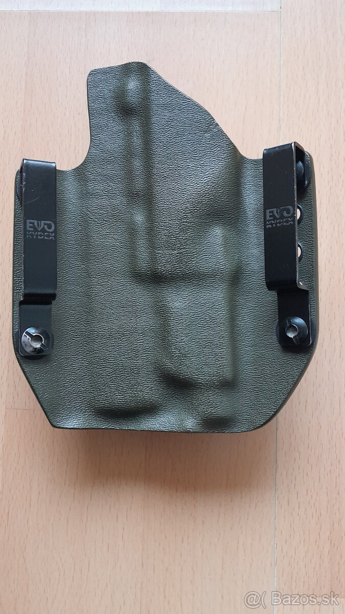 Predám kydexové puzdro na Glock 17, s baterkou - 3