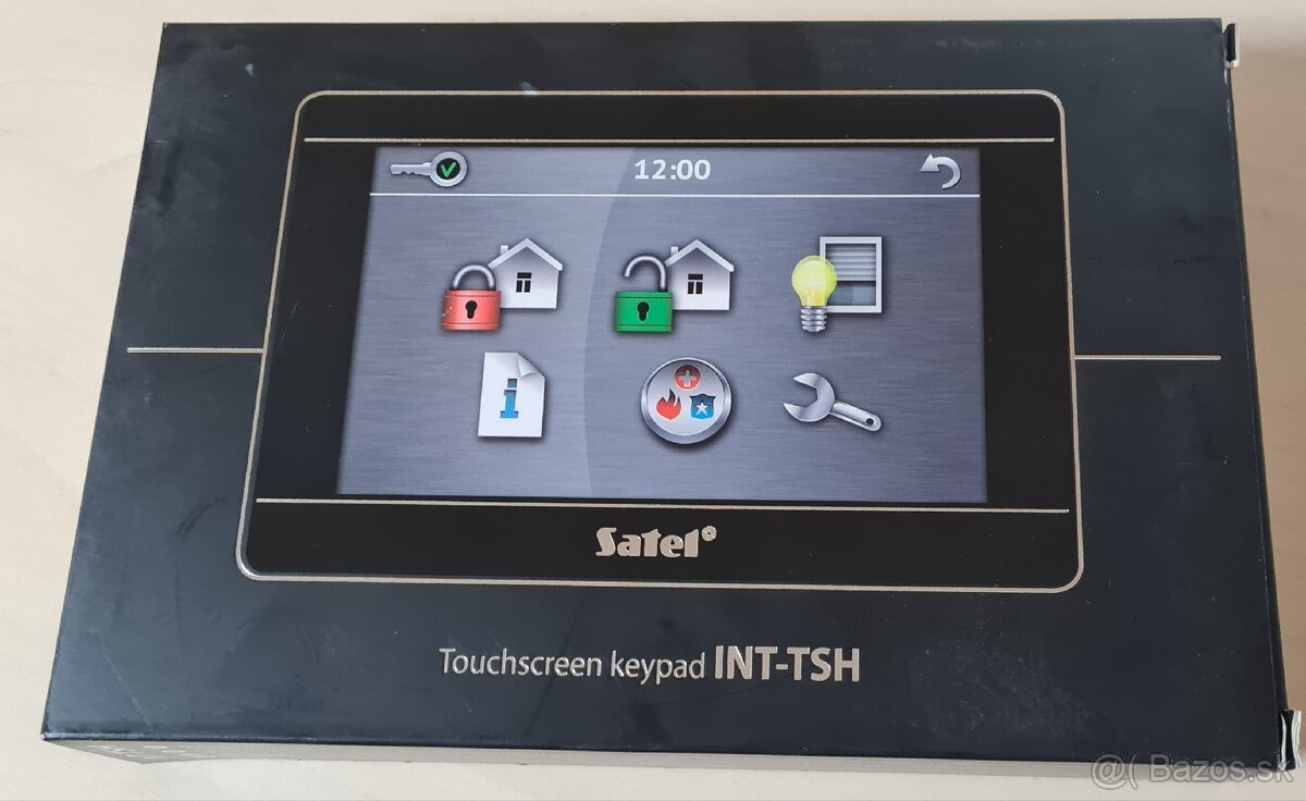 Satel INT-TSH-B dotykový ovládací panel - 3