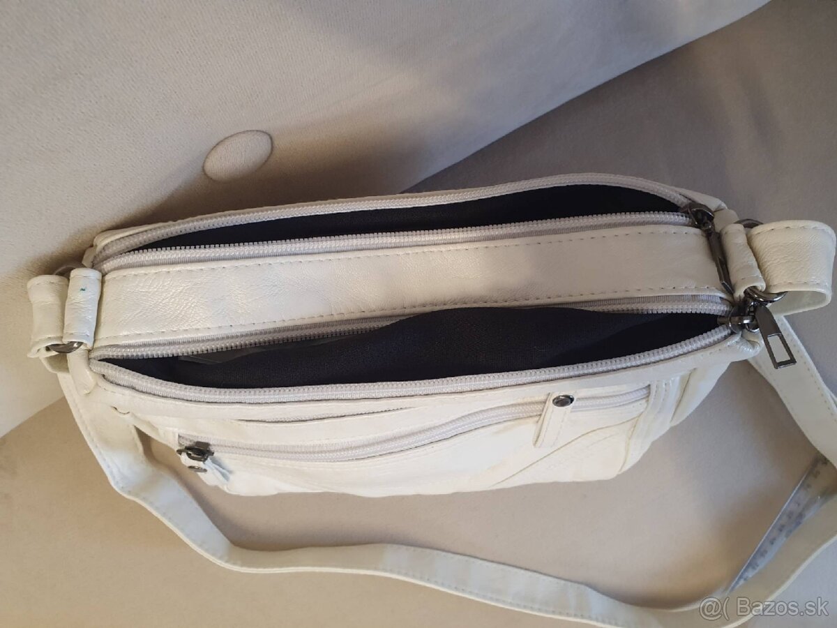 biela crossbody kabelka, nová - 3