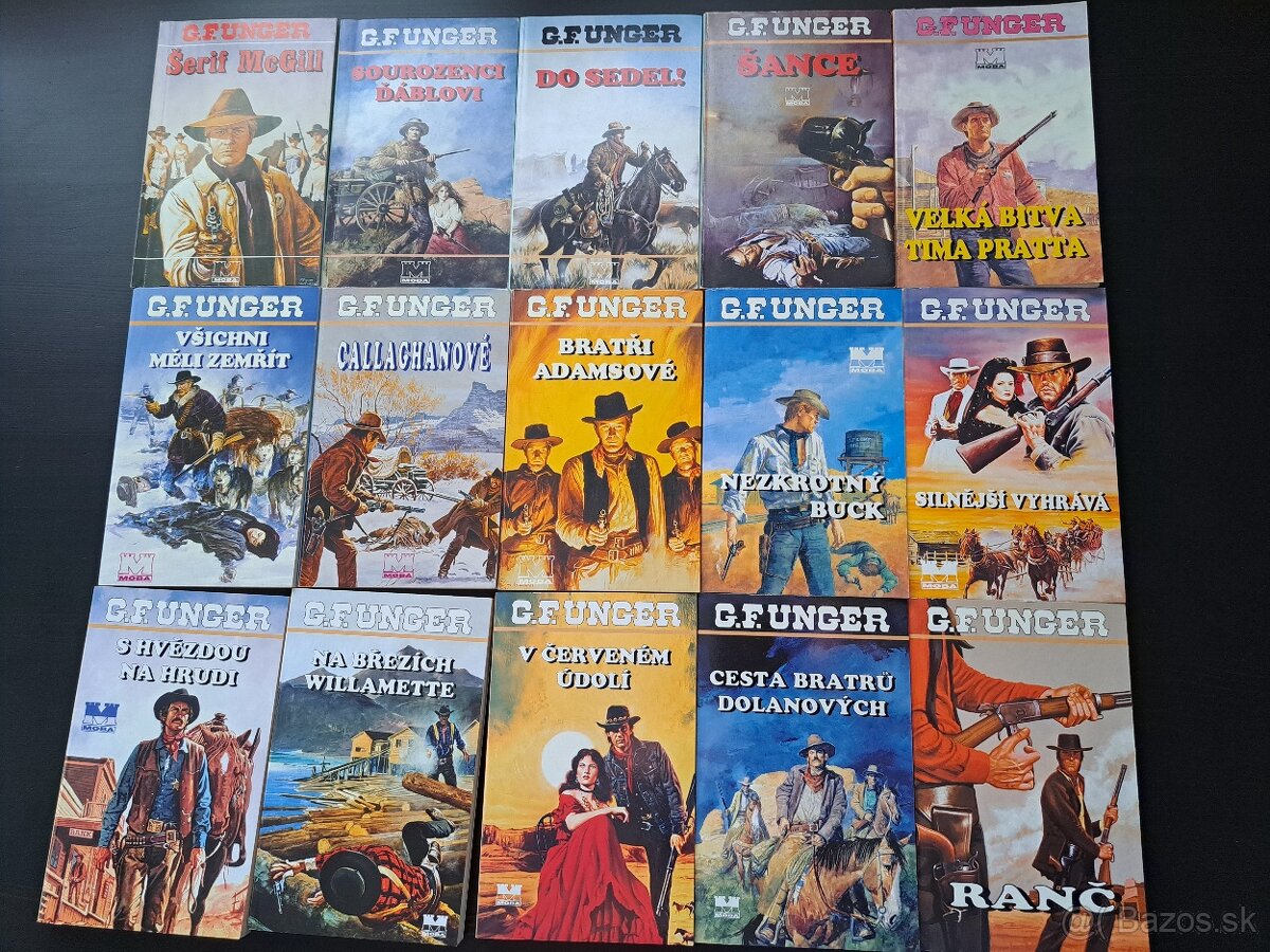 Westerny Louis L´Amour, G.F.Unger - 3