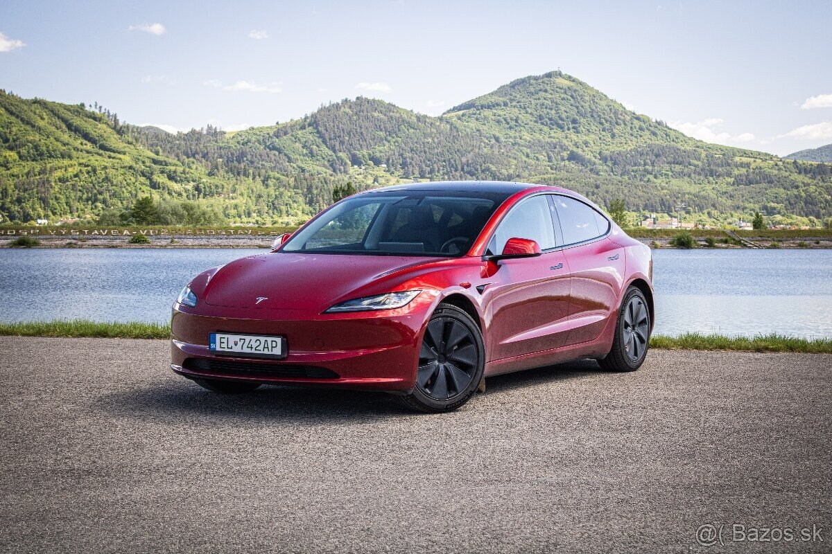 Tesla Model 3 Highland Long Range 93%SOH, Ultra red, DPH - 3