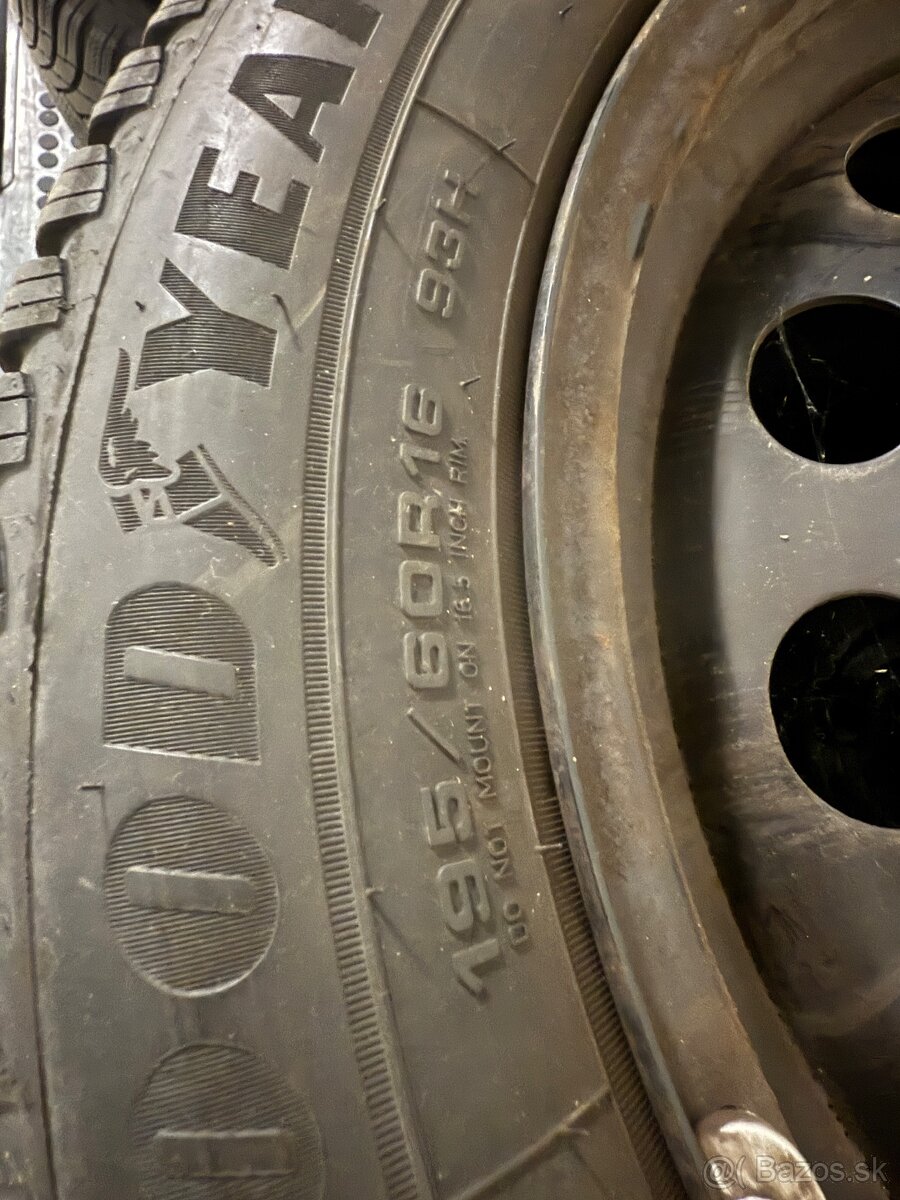 5x112 195/60 R16 zimné - 3