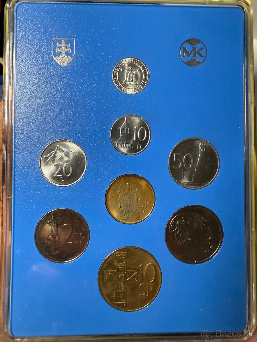 Sady mincí SR - 3