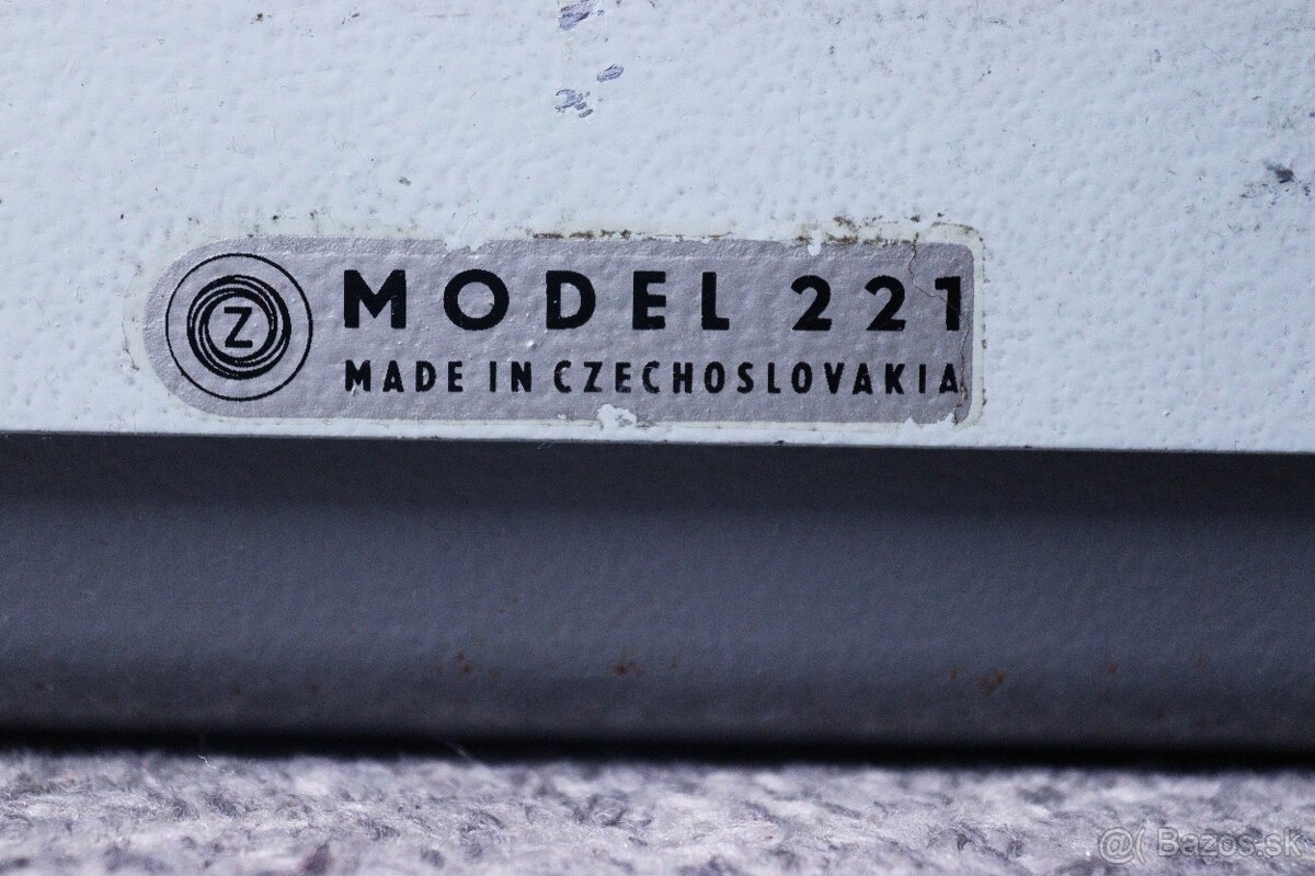 Písací stroj Consul 221 (1966) + kufrik kožený - 3
