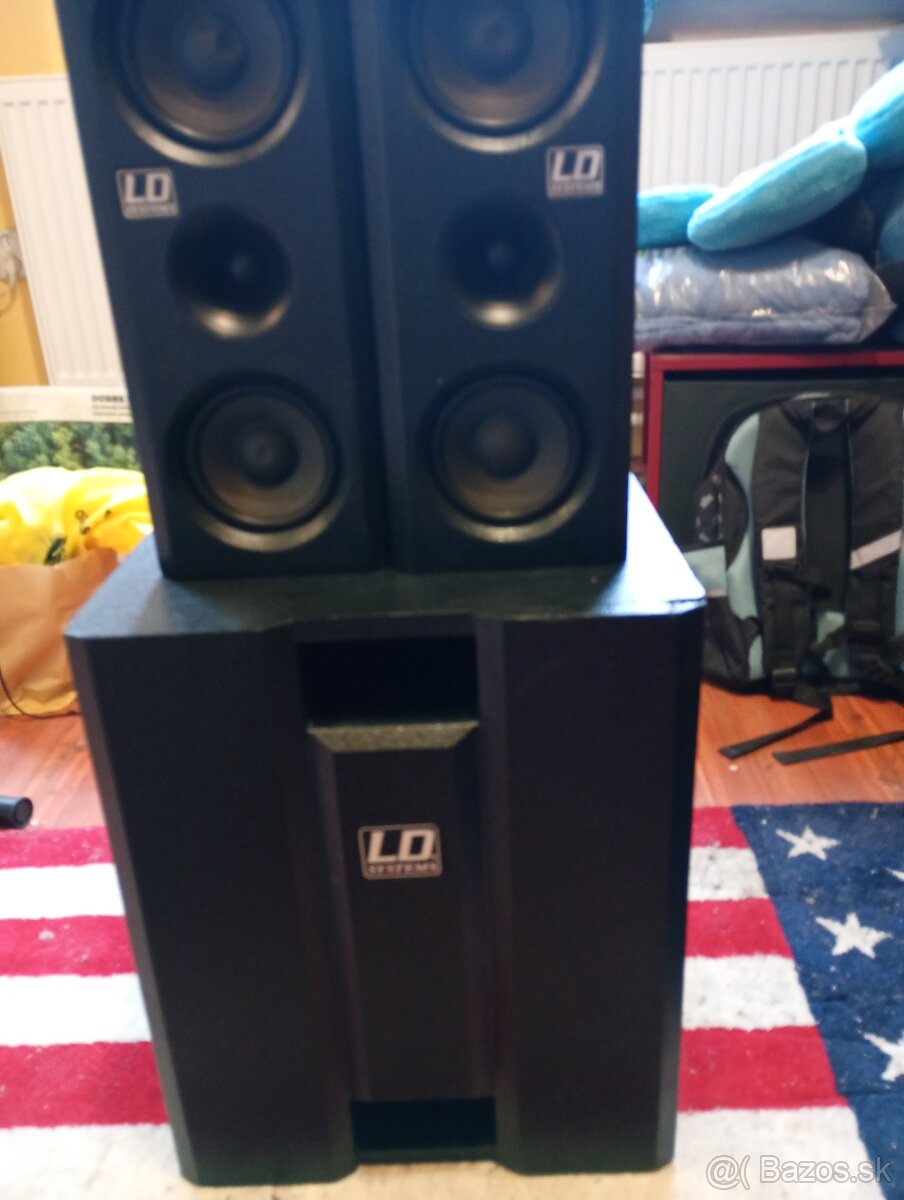 2.1 system Subwoofer a 2x satelite LD system - 3