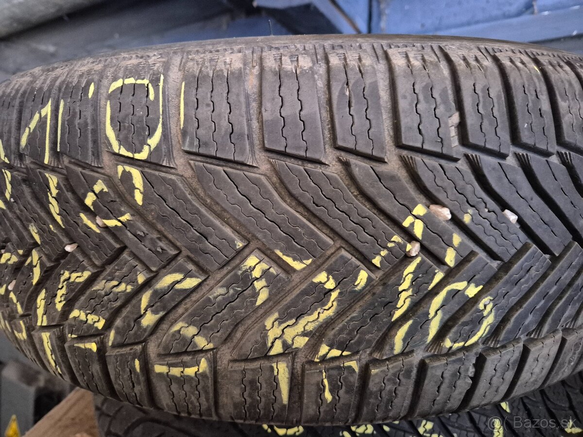 Predam zimne pneu 2x 205/55R16 Michelin - 3