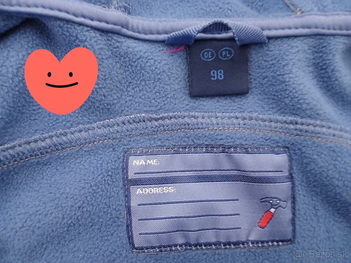 Chlapcenska softshellova bunda 98 - 3