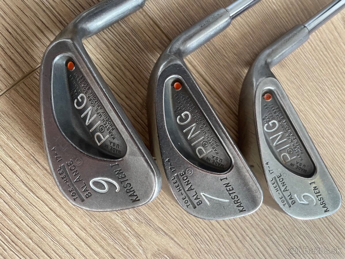 PREDÁM pravácke golfové palice Ping: - 3