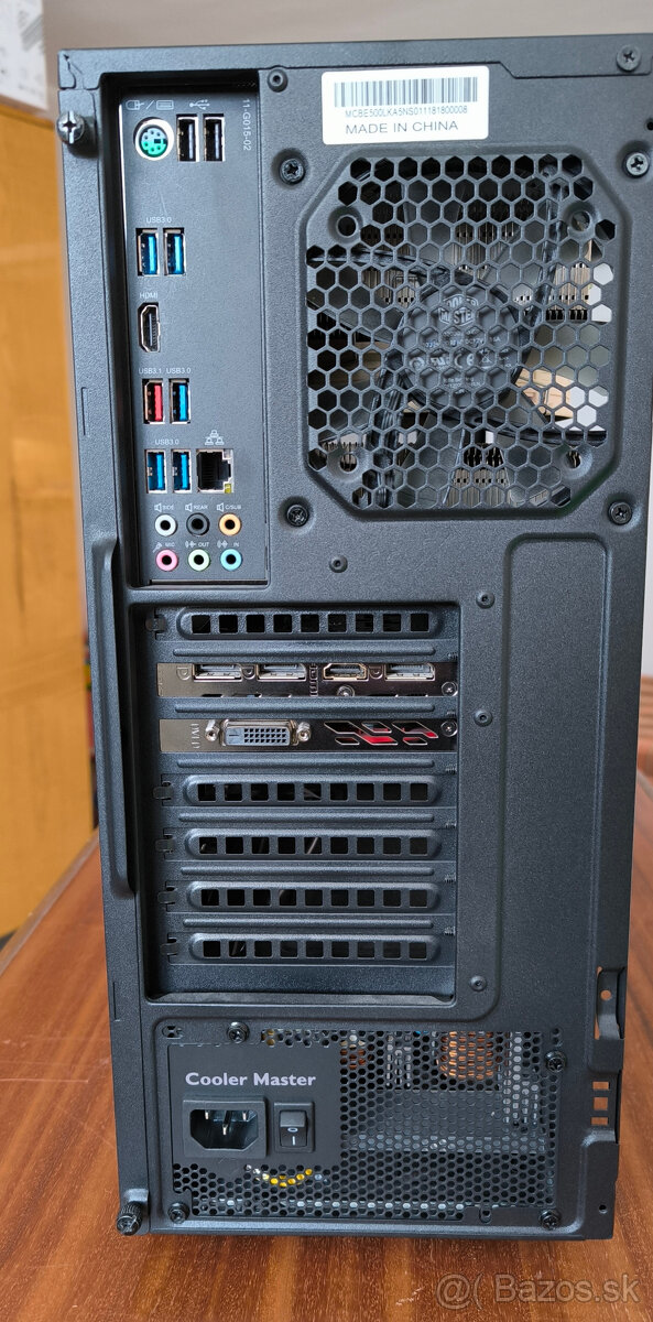 Herné PC i7-9700K / Gigabyte Z390 / MSI GeForce GTX 1070 Ti - 3