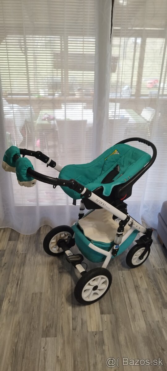 Predám kočík 3v1, športový kočík a autosedačku - 3