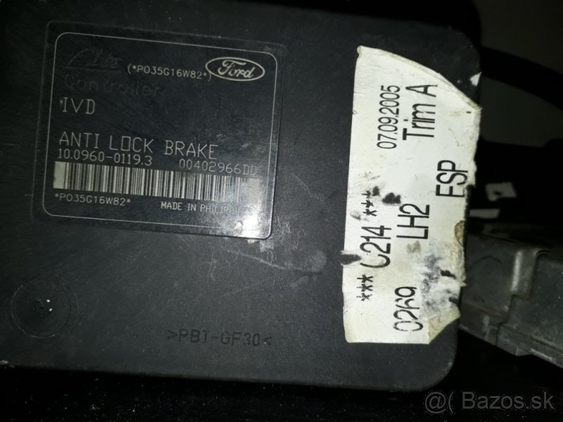 Naprava a tyc riadenia Ford C-Max 1.6 TDCI - 3