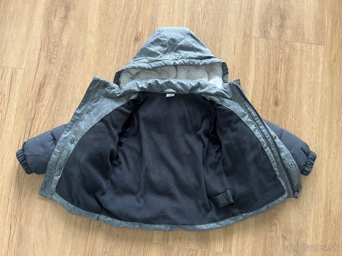 Zimná bunda H&M veľ.98 - 3
