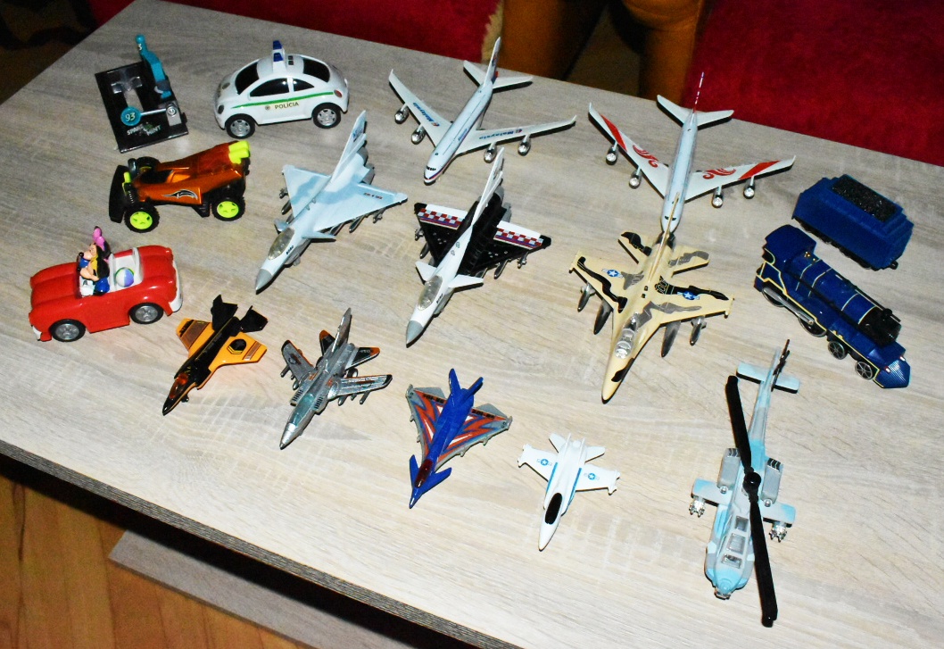 Angličáky lietadlá, autá - 3