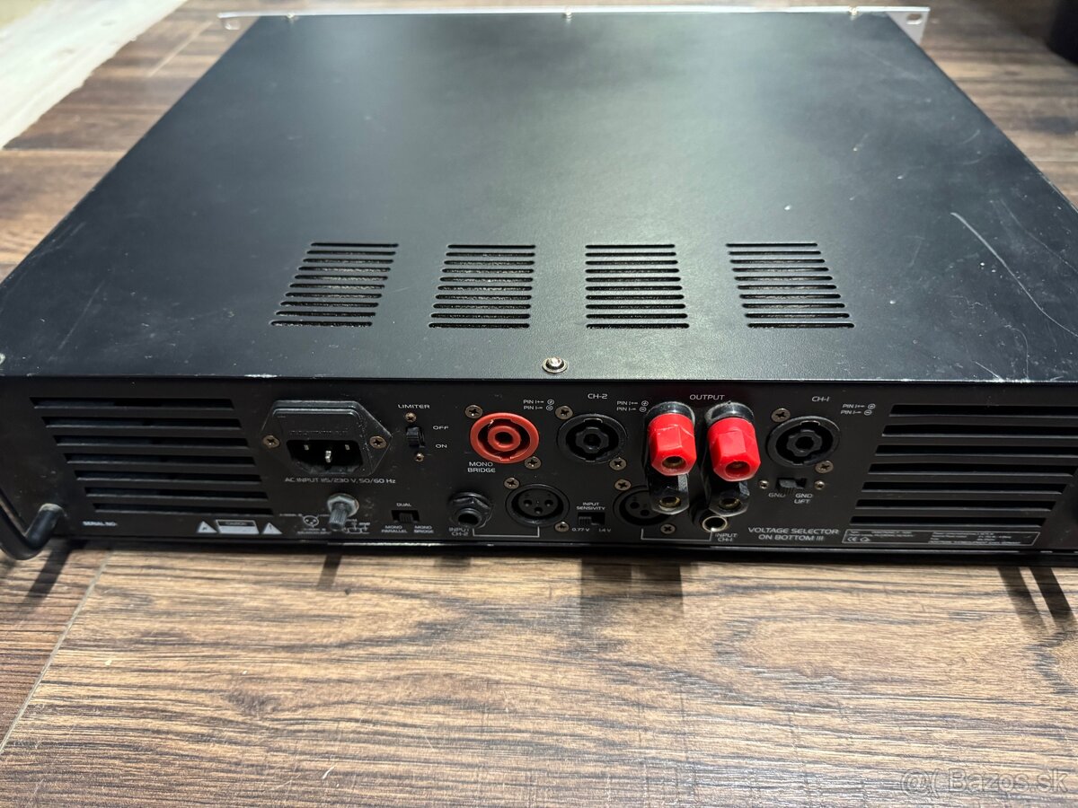 Zosilňovač OMNITRONIC P-1500 - 3