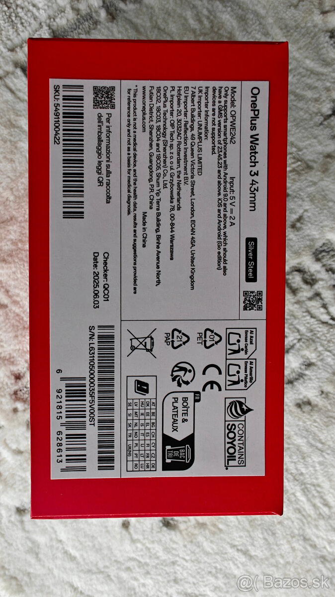 OnePlus Watch 3 43 mm NOVE - 3