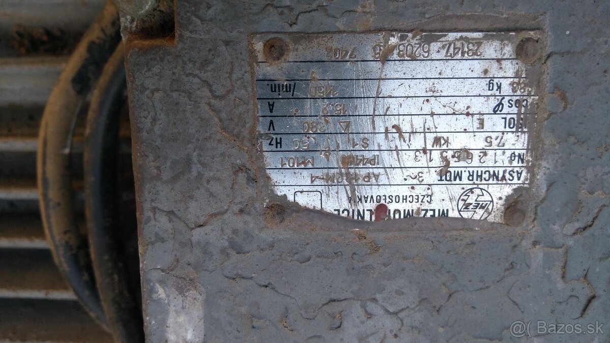 elektromotor 7,5KW - 3