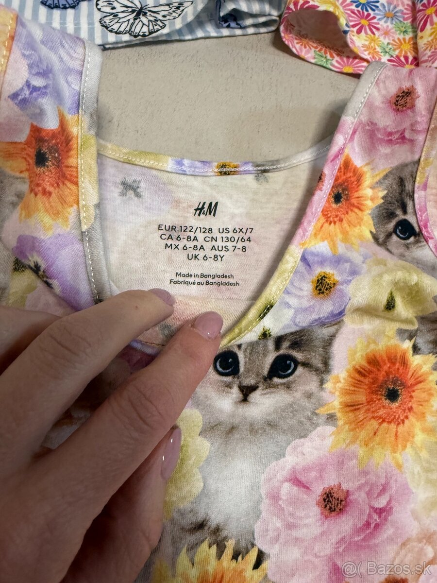 šaty H&M vel. 122/128 -nové - 3