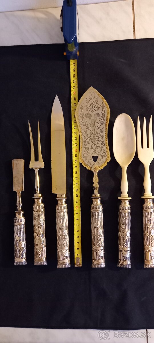 Servírovacia strieborná súprava - 3