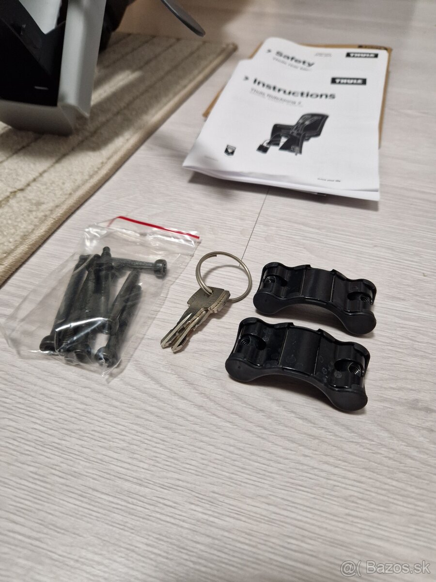Cyklosedačka Thule RideAlong 2 Light Gray - 3
