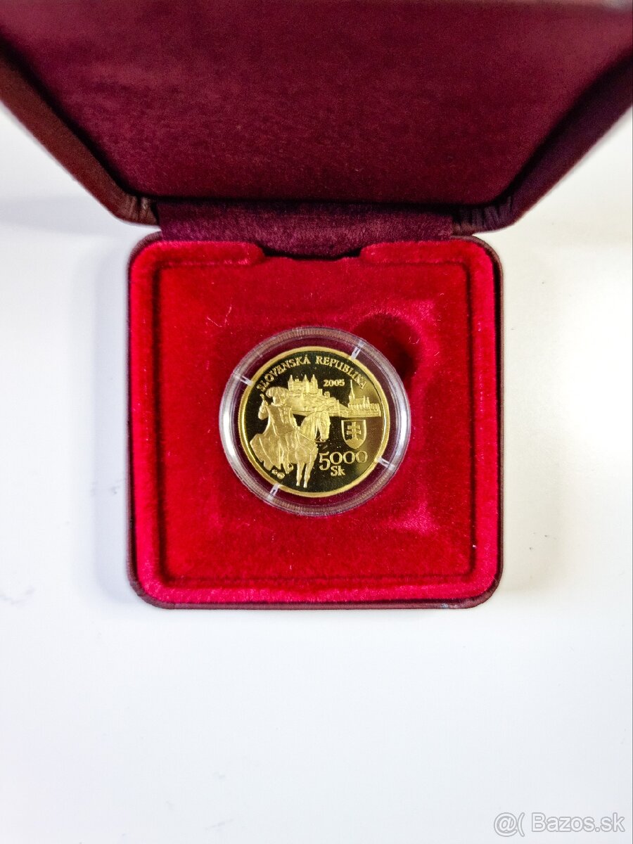 Zberateľská minca 5000 Sk Leopold I - 3