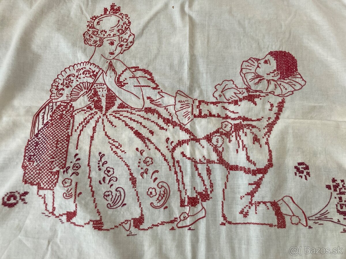 Redwork - výšivka - 3