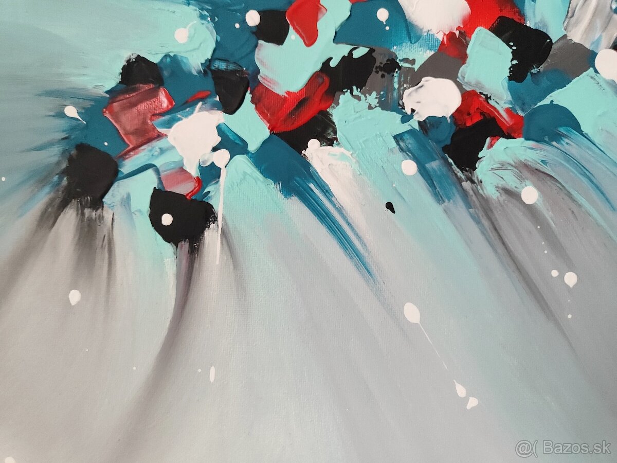 Ručne maľovaný obraz akryl - 3