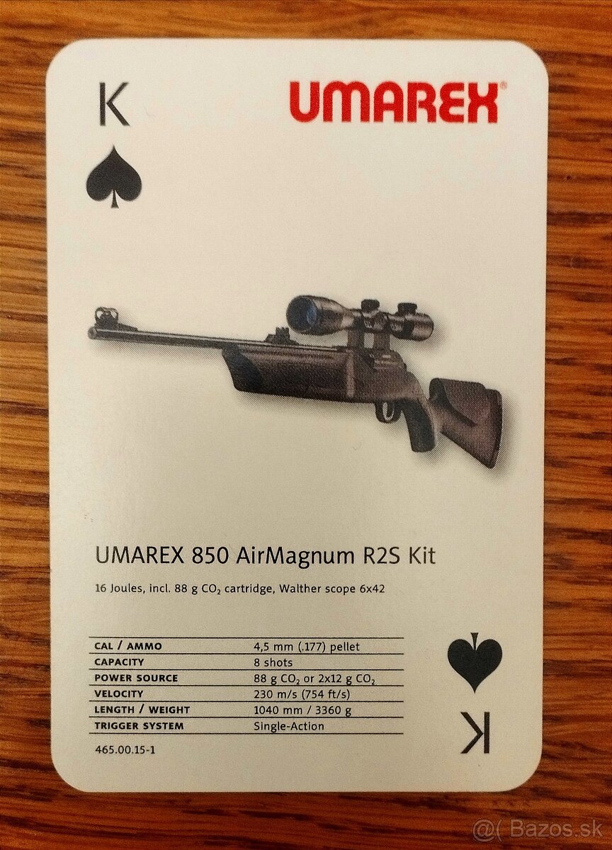 Hracie karty zbrane Umarex - 3
