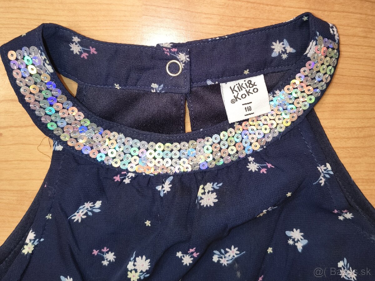 Dievčenské šaty 110 - 3