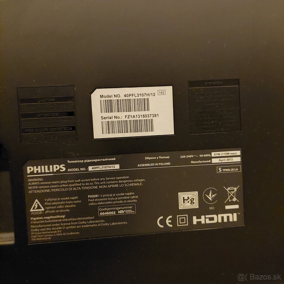 Predaj TV Philips - 3