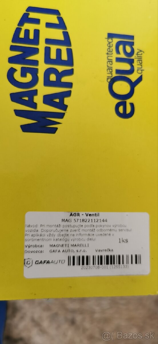 Toyota EGR ventil - 3