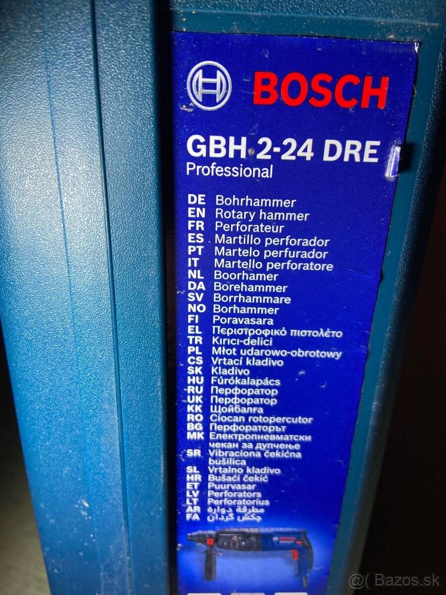 Bosch priklepová vŕtačka - 3