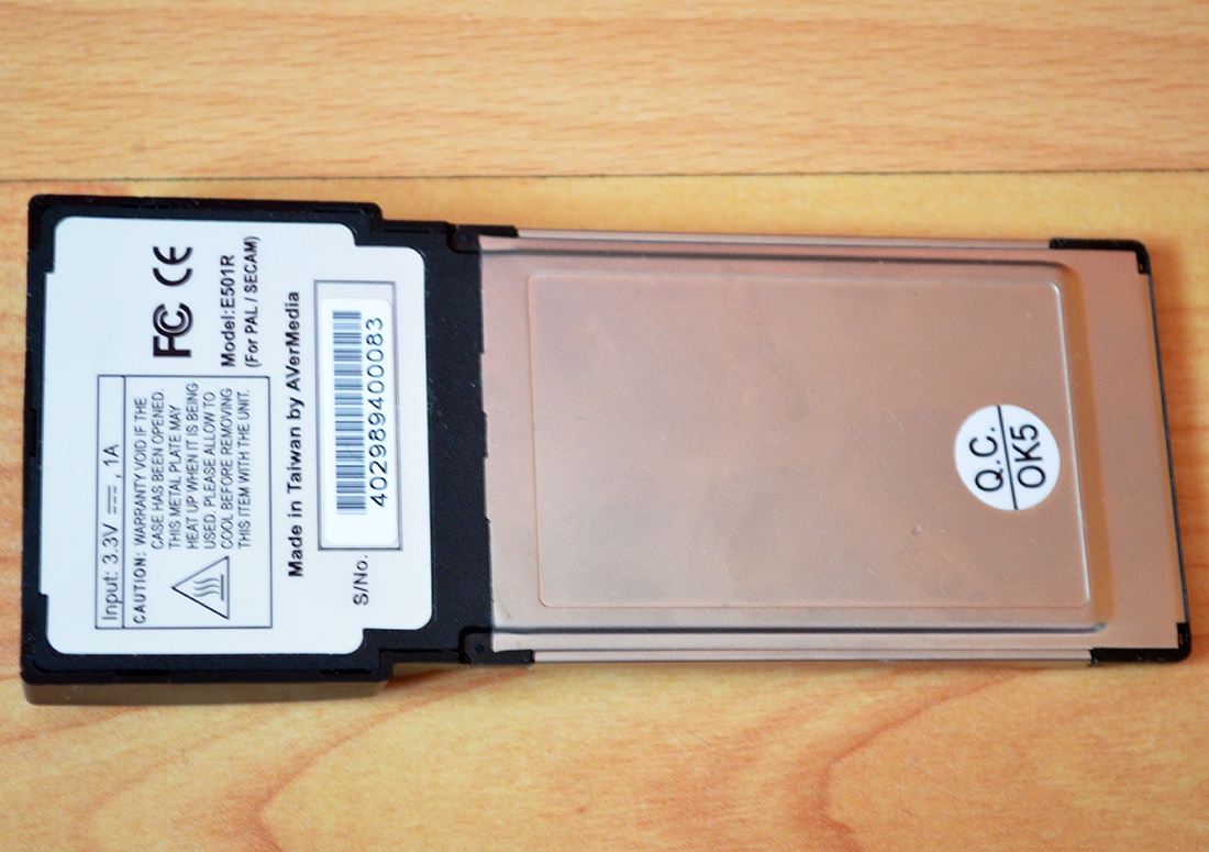 TV Tuner AverMedia AverTV CardBus Plus - 3